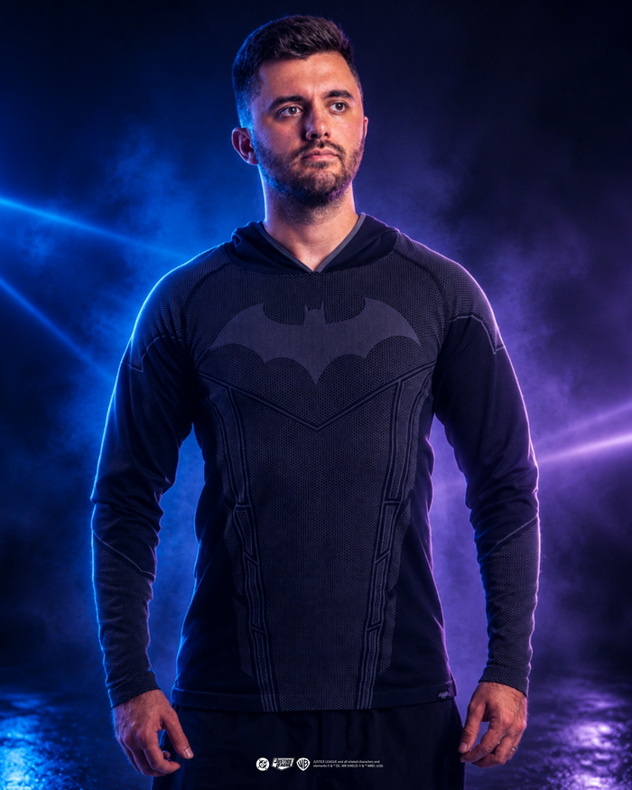 BATMAN™ Super Suit™ Compression Pullover Hoodie V2