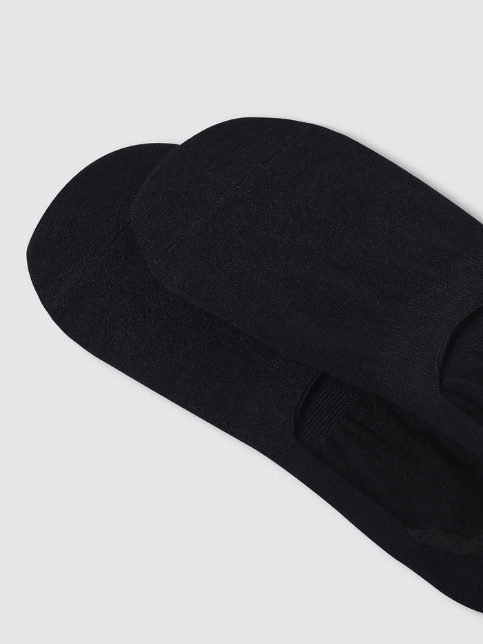 Black Pack Of 3 No-Show Socks