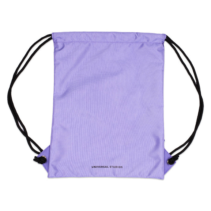 Despicable Me Purple Minion Cinch Bag