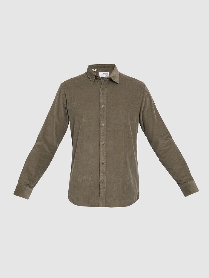 Green Corduroy Shirt