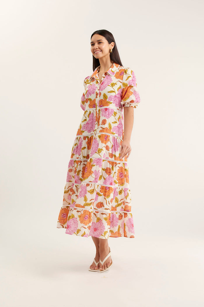 Marlow Calypso Dress In Pink