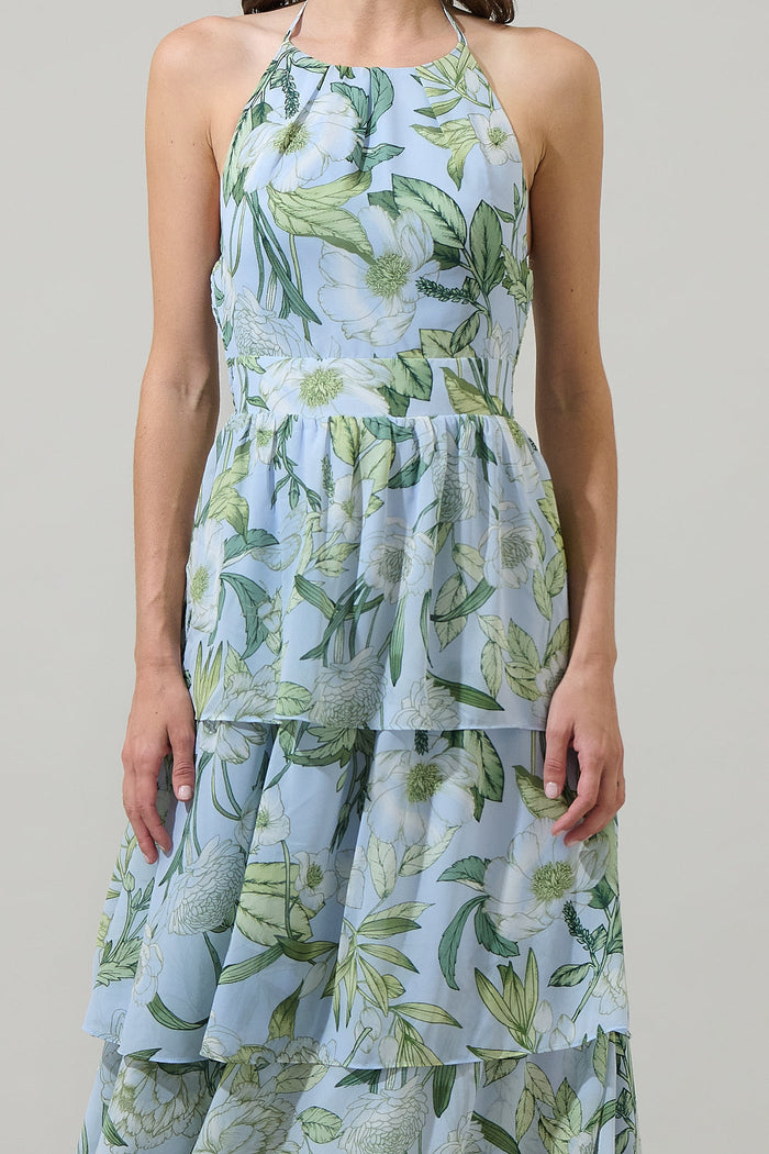 Serenade Bloom Seana Tiered Maxi Dress