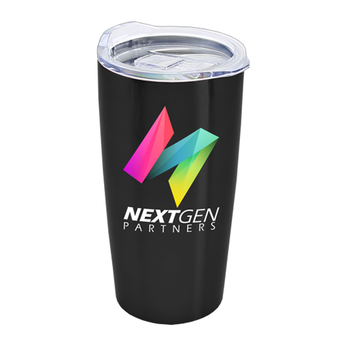 The Summit 18 Oz. Digital Stainless Steel Straight Wall Tumbler, Full Color