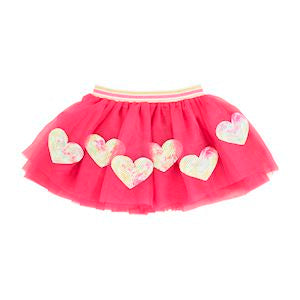 TUTU HEART SEQUIN 3T-5T