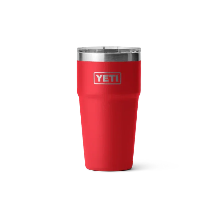 Yeti Rambler 20 oz Stackable Cup Rescue Red