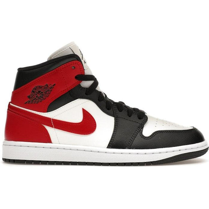 Jordan 1 Mid Gym Red Off Noir (Women's)