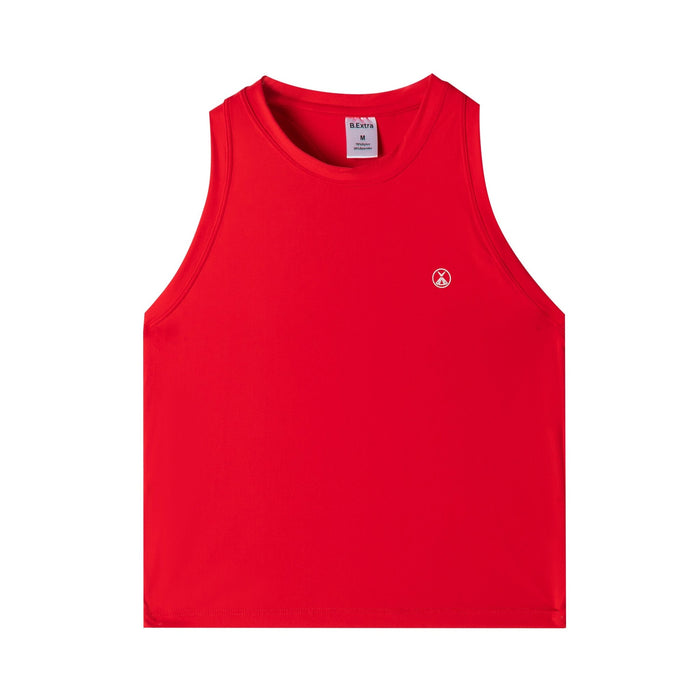Airflow Tank Crop Top  - Cayenne