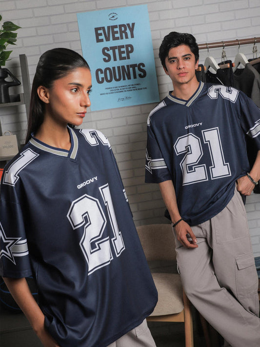 Allstars basketball jersey closeup varsity graphic print mesh fabric Pakistan – GROOVY