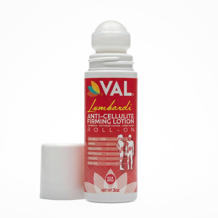 Anti-Cellulite Firming Magnesium Roll-On – Skin-Toning, Smoothing & Fast-Absorbing | VAL Lombardi