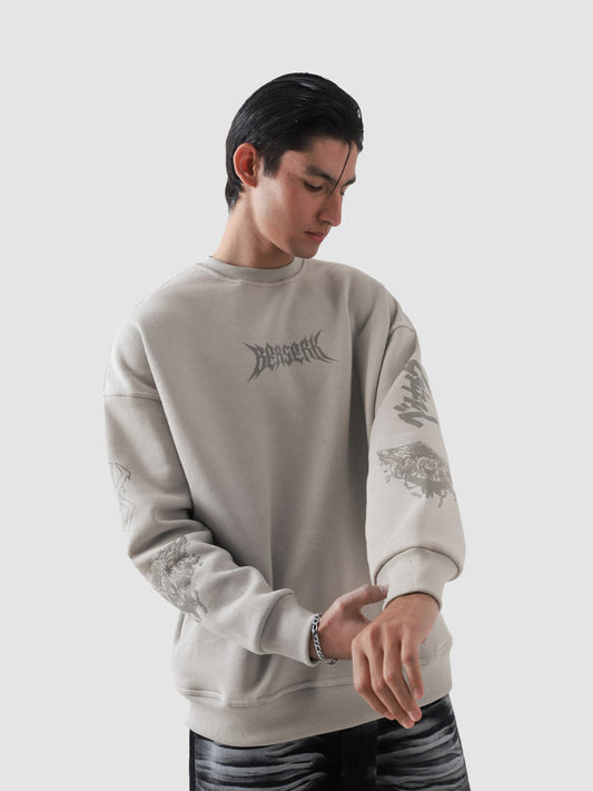 Berserk anime hoodie male model full body front view Pakistan – GROOVY