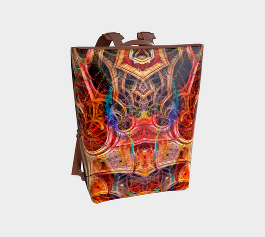 Birth of a Scarab Vegan Leather Backpack