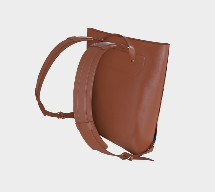 Birth of a Scarab Vegan Leather Backpack