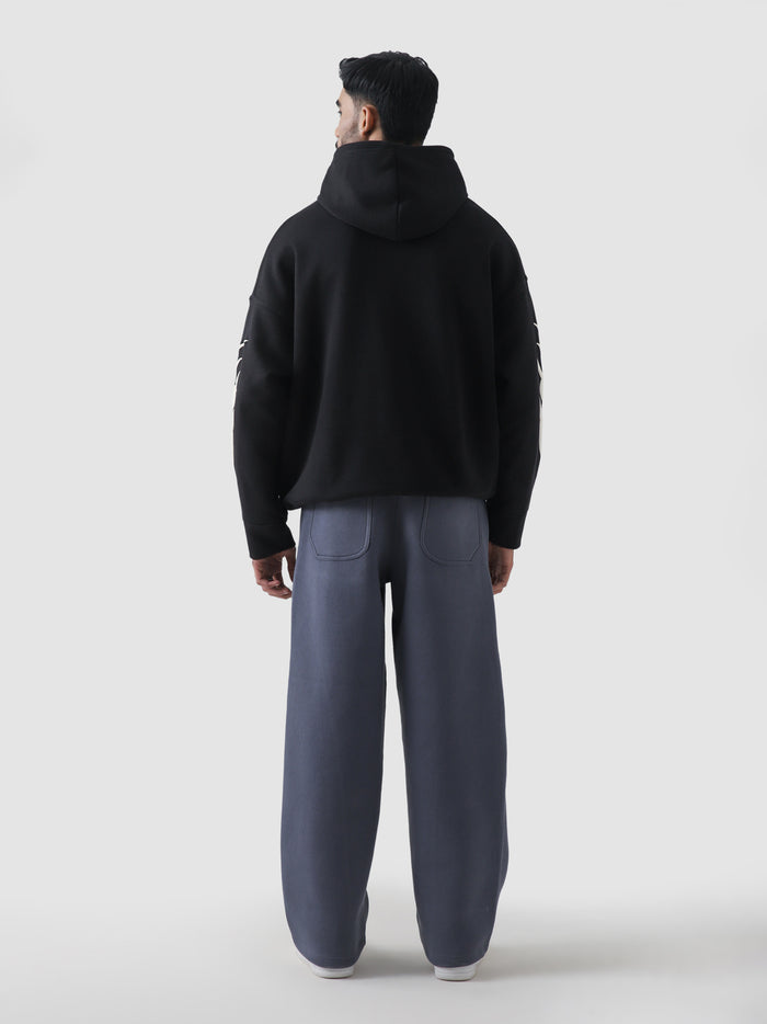 Blade Hoodie Foam Print – Oversized Hoodie | GROOVY Pakistan