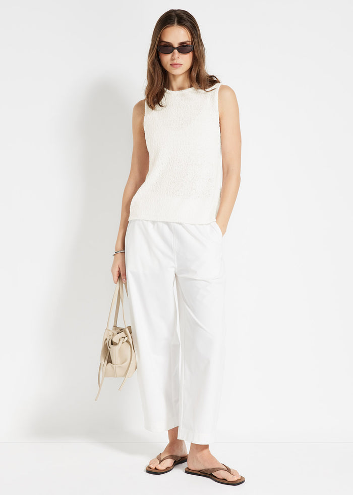 Boucle Knit Tank