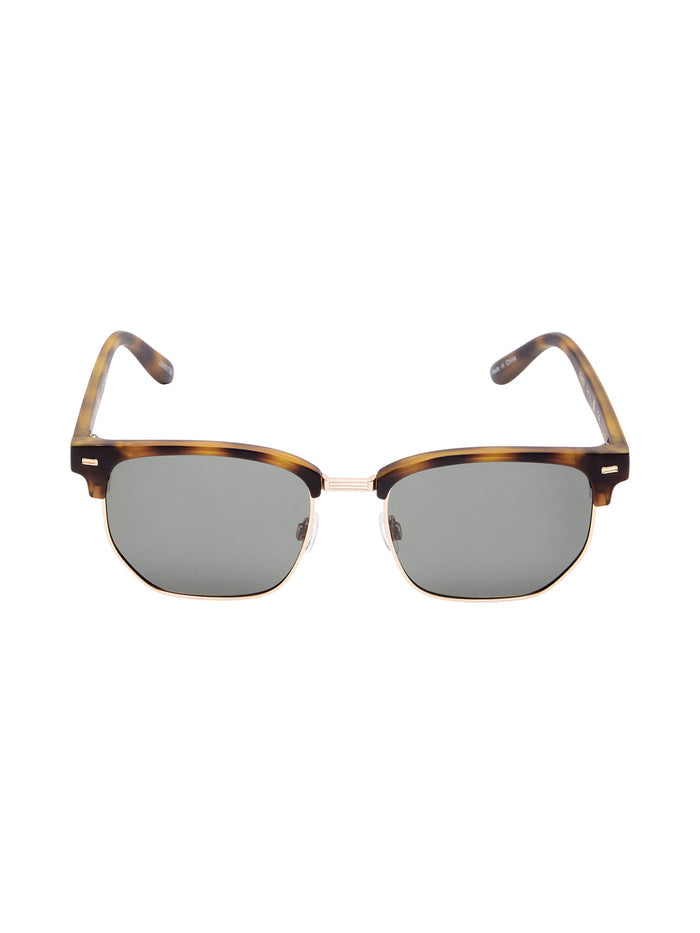 Brown Printed Sunglasses
