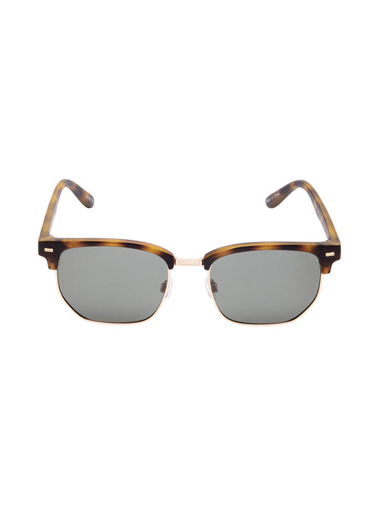 Brown Printed Sunglasses