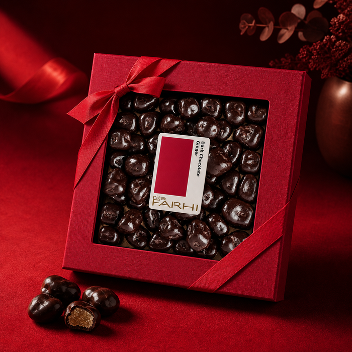 Dark Chocolate Coated Crystallised Gingers, Palm Oil Free, 250g