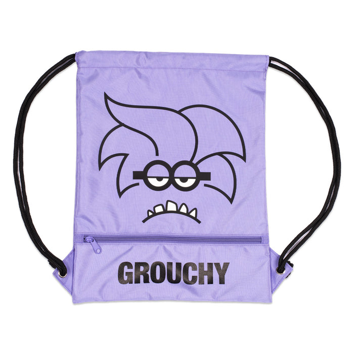 Despicable Me Purple Minion Cinch Bag