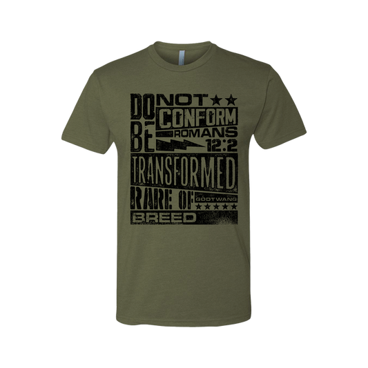 Do Not Conform Black Logo T-Shirt