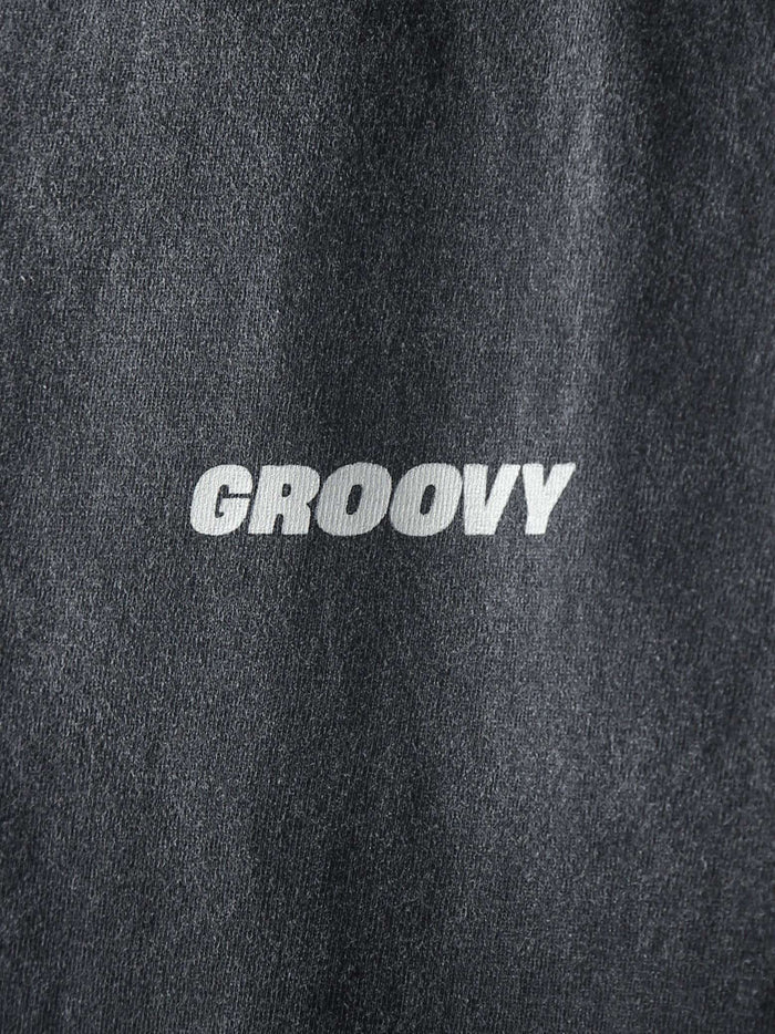 Fade washed blank t-shirt flat lay grey black gradient unisex Pakistan – GROOVY