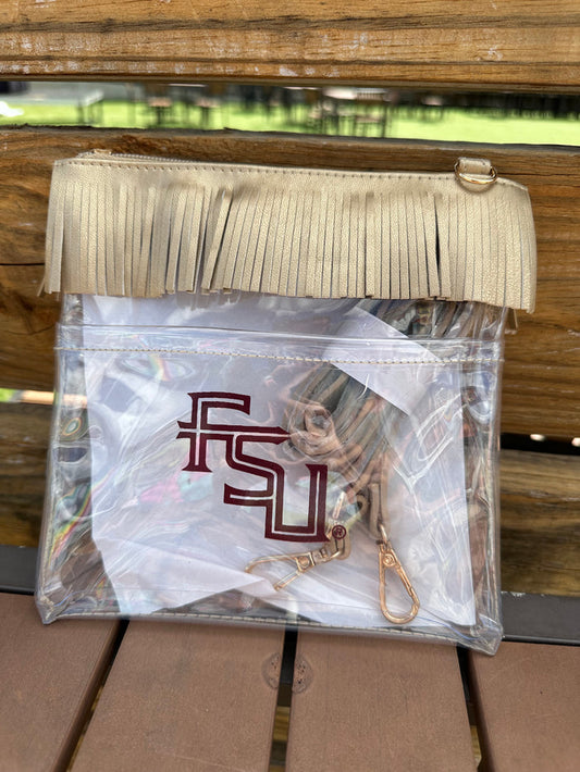 Fringe FSU Clear Game Day Bag
