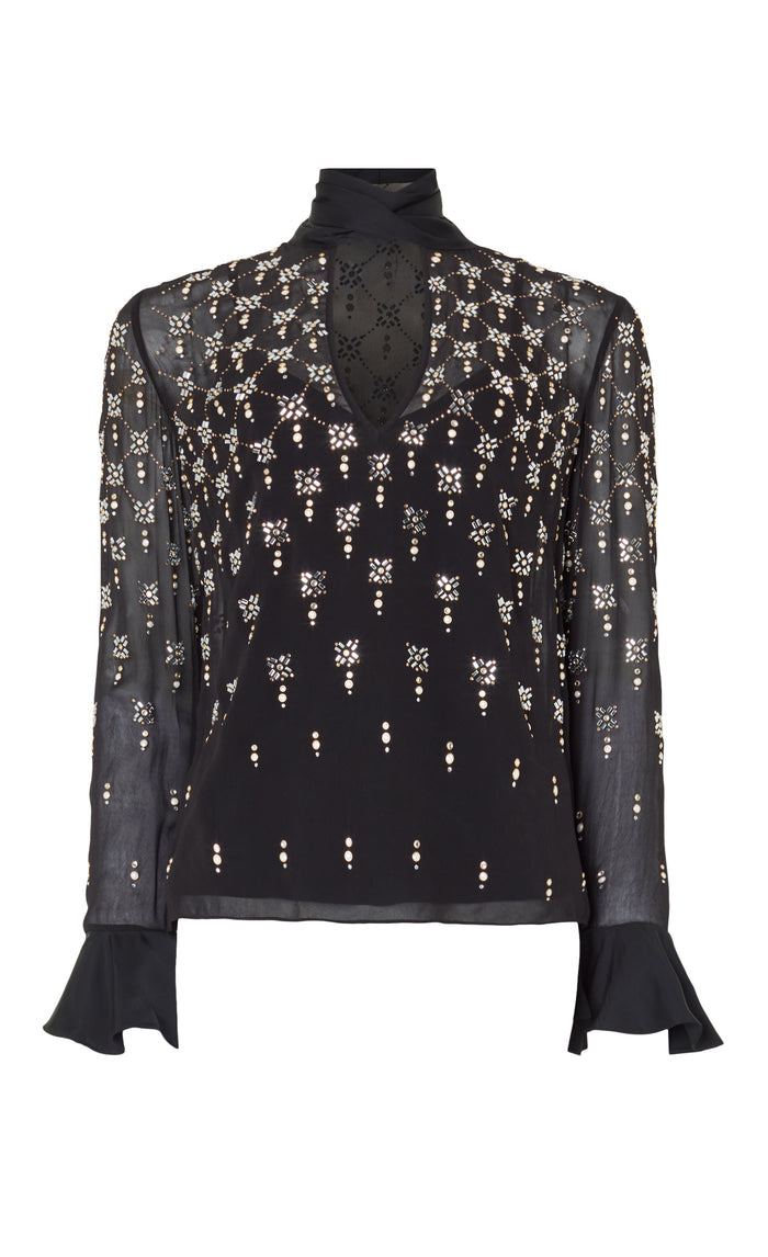 Gallantry Blouse - Black