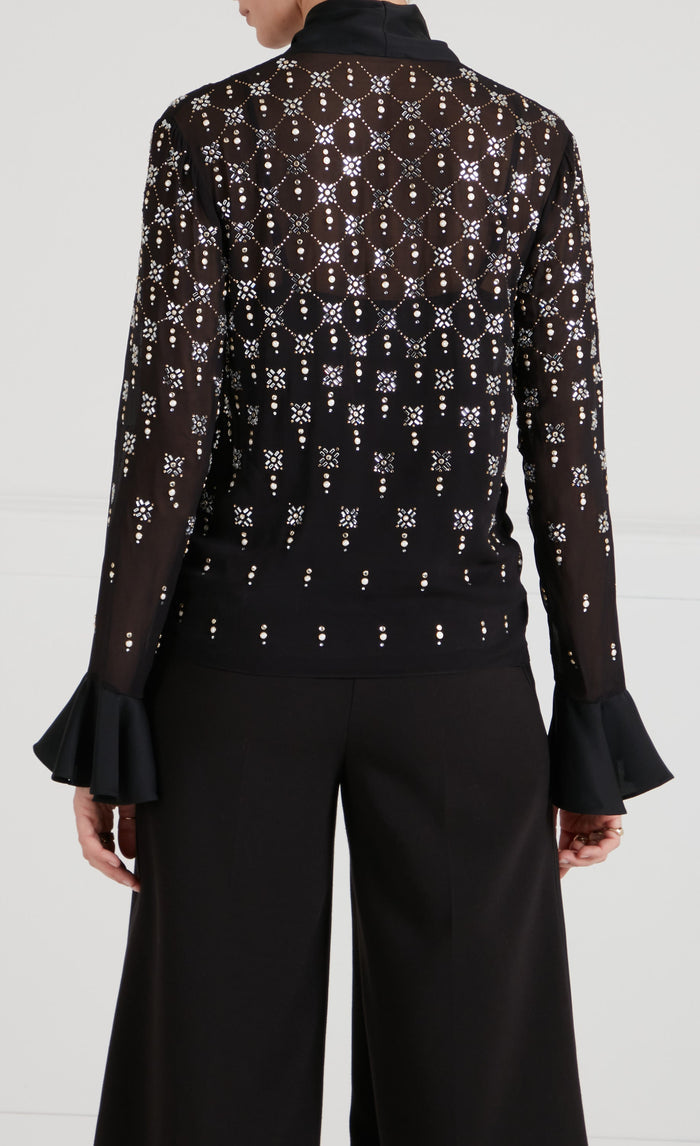 Gallantry Blouse - Black