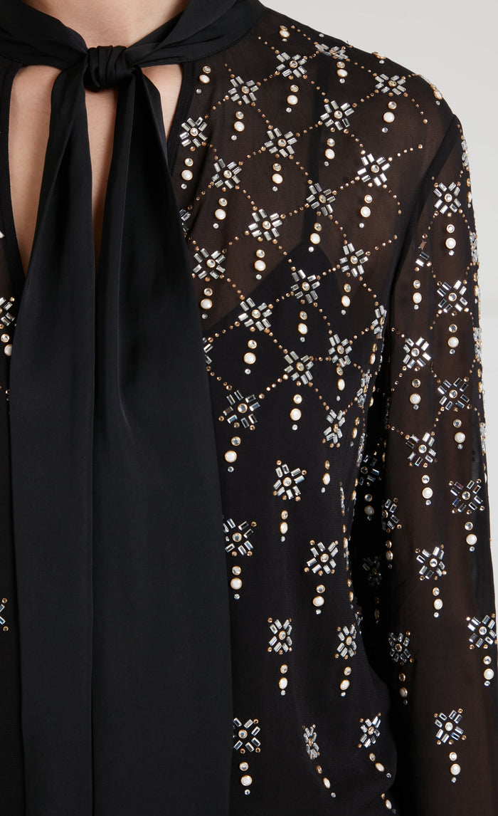 Gallantry Blouse - Black