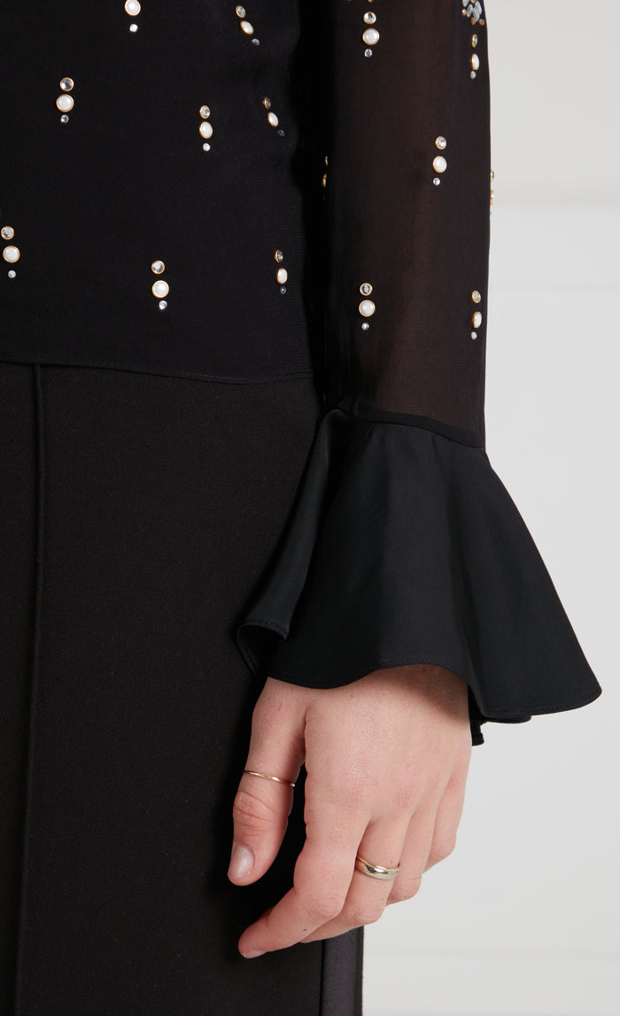 Gallantry Blouse - Black