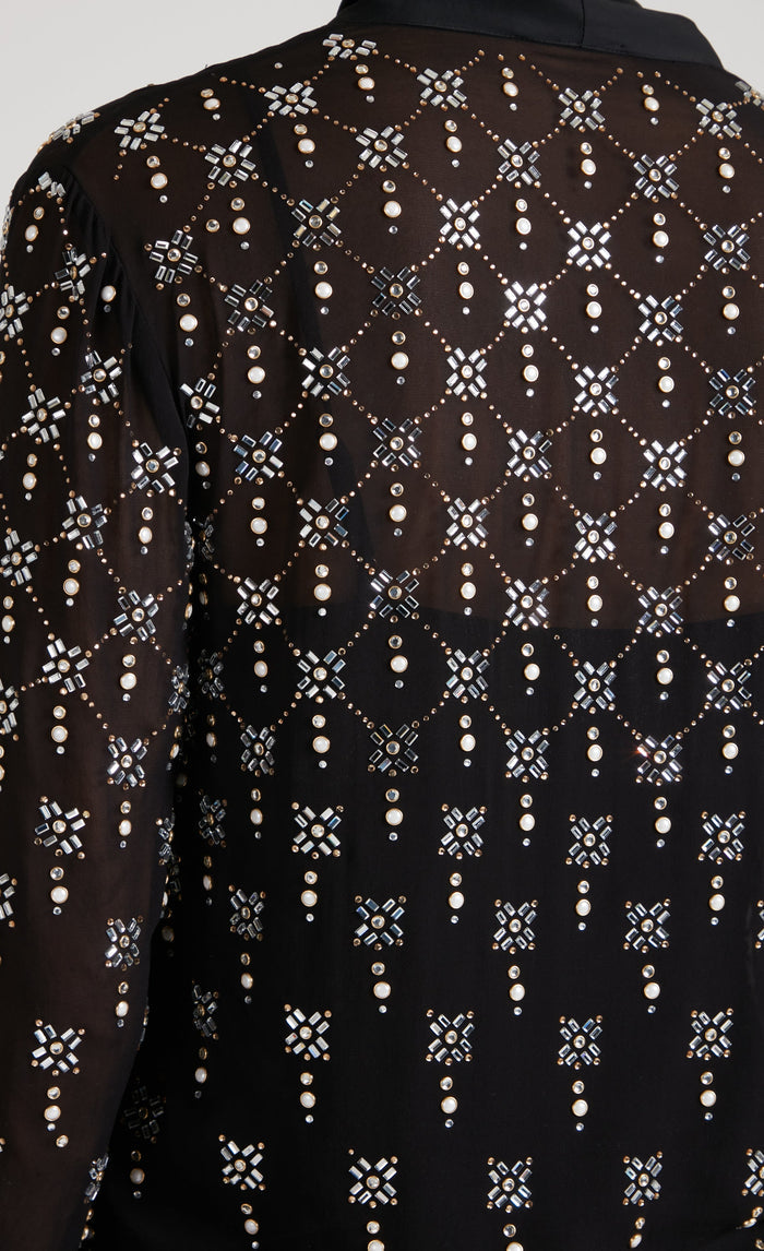 Gallantry Blouse - Black