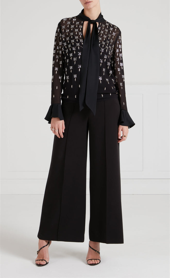 Gallantry Blouse - Black