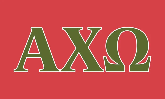 Greek Letter Flags 3'x5' - Panhellenic Sorority