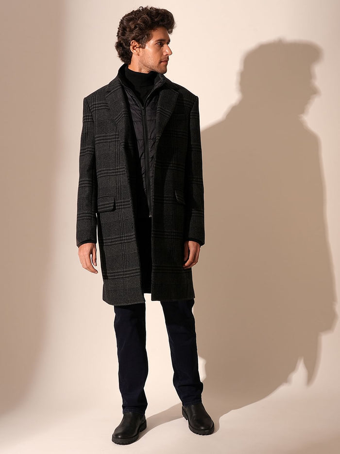 Grey 2-In-1 Coat