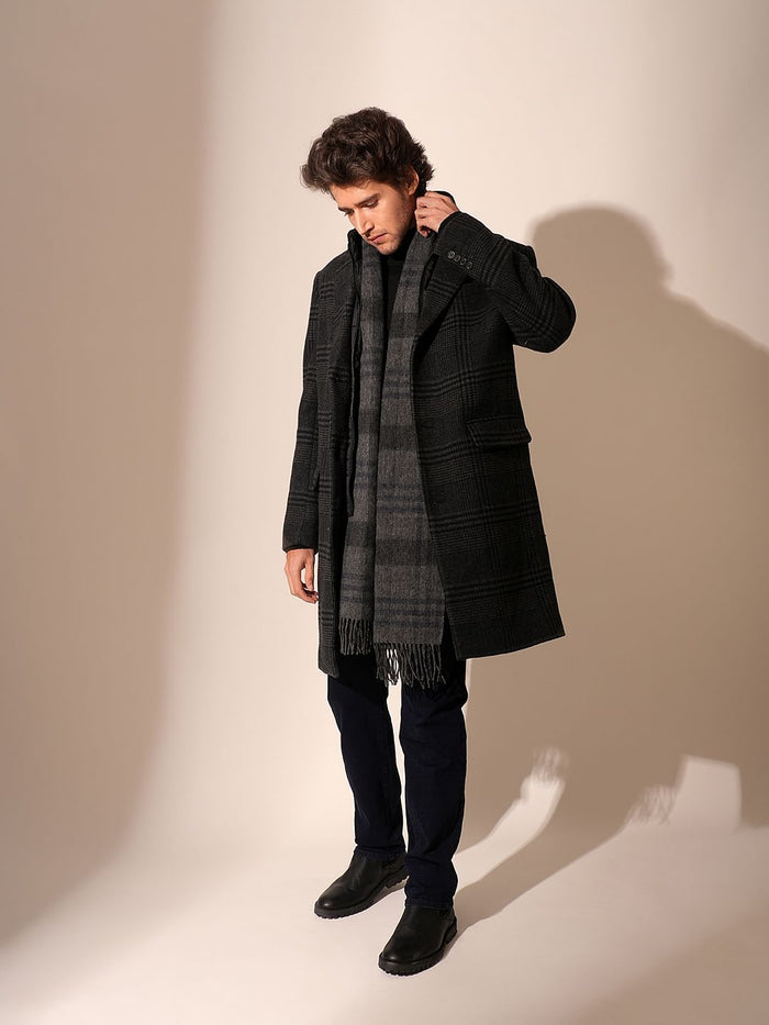 Grey 2-In-1 Coat