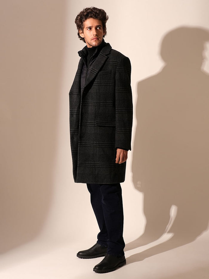 Grey 2-In-1 Coat
