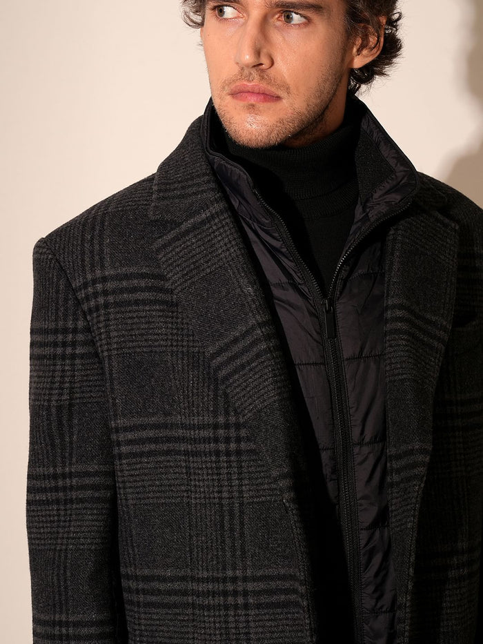 Grey 2-In-1 Coat