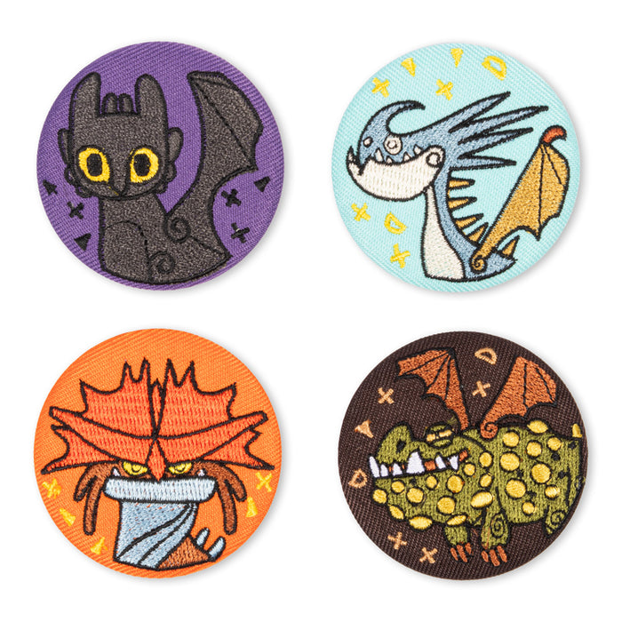 How to Train Your Dragon Primitive Art Buttons - 4