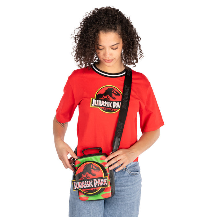 Jurassic Park Logo Crossbody Bag