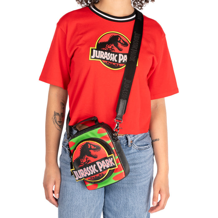 Jurassic Park Logo Crossbody Bag