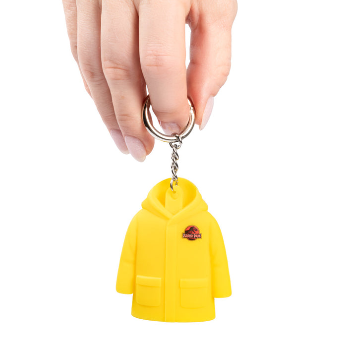 Jurassic Park Rain Jacket Keychain