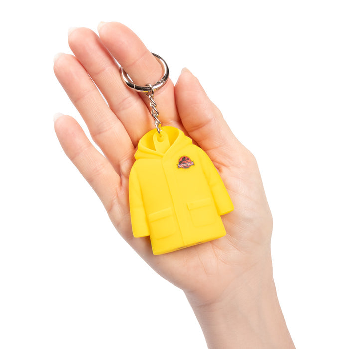 Jurassic Park Rain Jacket Keychain