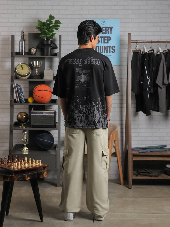 Keep That Same Energy tee product detail back screenprint Pakistan – GROOVY