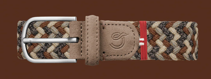 La Boucle Wool Effect Belt