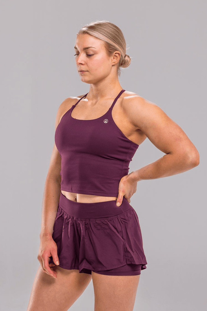 Levi Top  Cherry Lacquer
