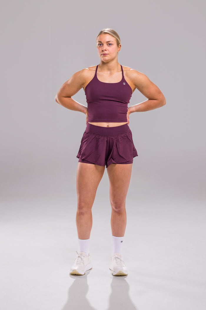 Levi Top  Cherry Lacquer