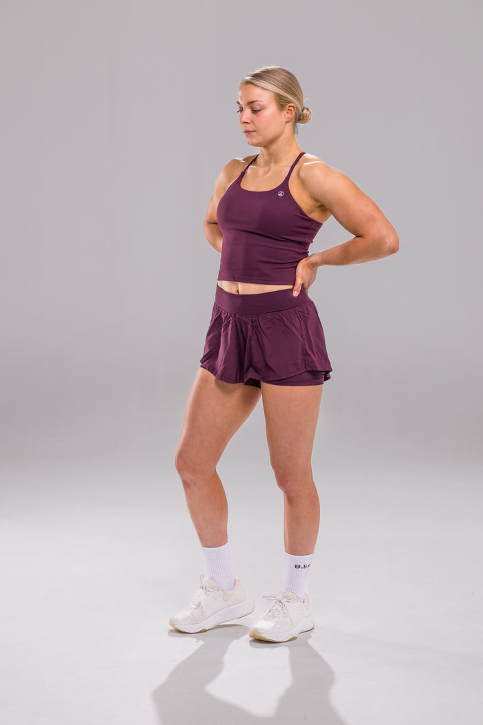 Levi Top  Cherry Lacquer