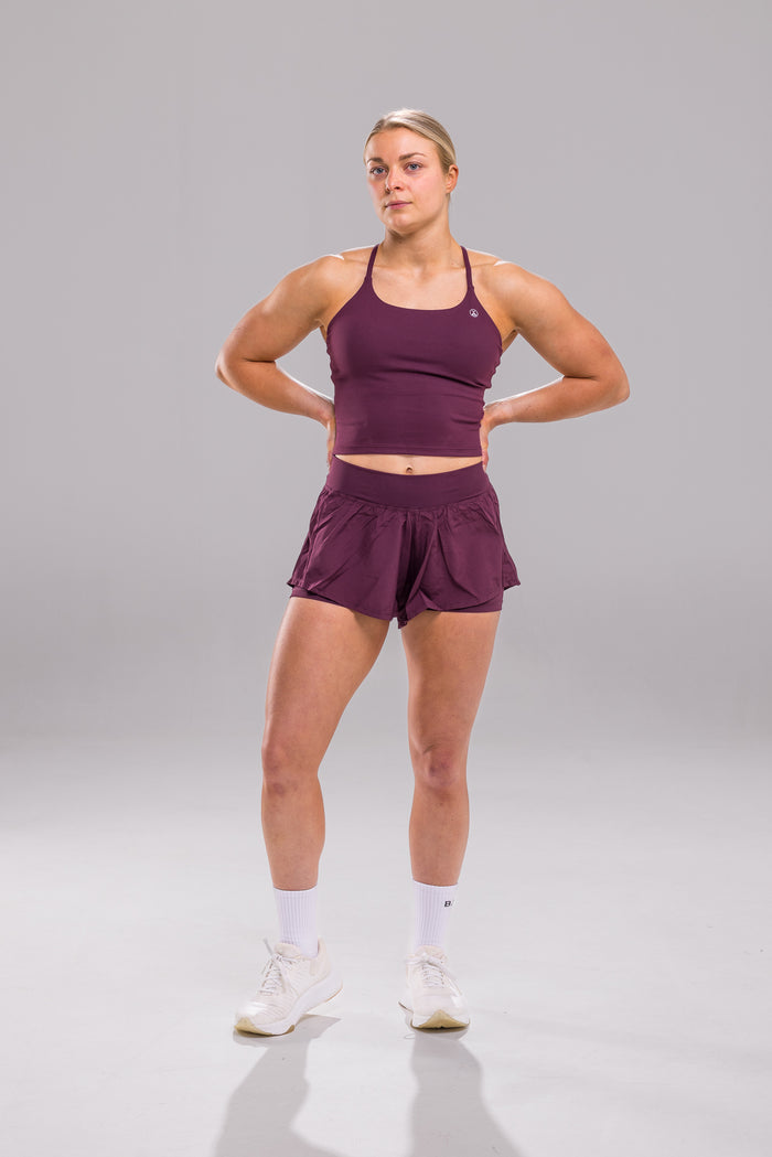 Levi Top  Cherry Lacquer