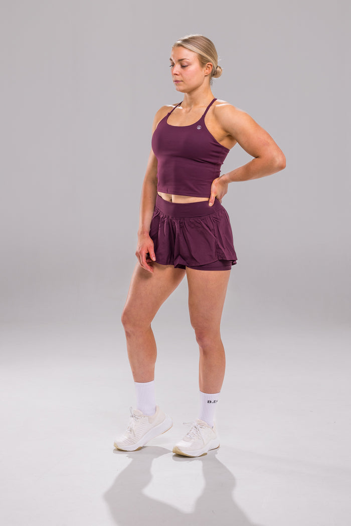 Levi Top  Cherry Lacquer