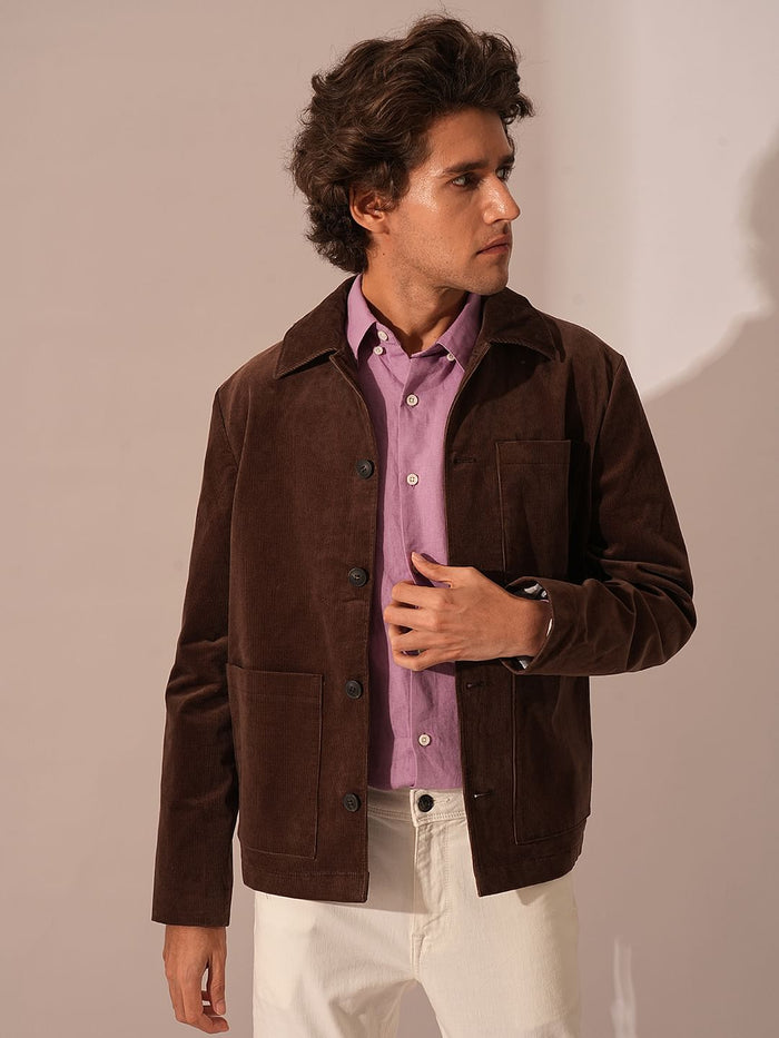 Light Purple Linen Shirt