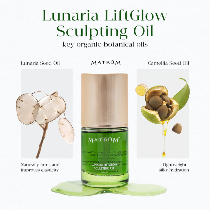 Lunaria LiftGlow Sculpting Oil — Sculpt, Lift & Unlock Your Natural Glow